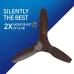 Crompton Silent Pro Enso 48" Smart Ceiling Fan With Remote