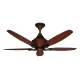 Pakhtun Penta 5 56" BLDC Inverter Decorative Ceiling Fan With Remote Control