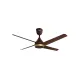Qulik Alpha Edge 4B 53" Decorative Ceiling Fan With Remote
