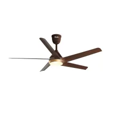 Qulik Alpha Edge 5B UL 53" Decorative Ceiling Fan With Light & Remote