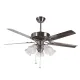 Qulik Luxoria UL 52" Ceiling Fan With Light and Remote