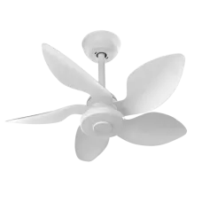 Qulik Flora 28" Decorative Silent Ceiling Fan With Remote