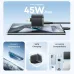 Product grid for the Anker Nano 45W charger, highlighting fast charging, safety, and universal compatibility.