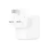 Front angled view of Apple A2676 35W Dual Port 3 Pin Charger Adapter with dual USB-C ports.
