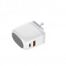 LDNIO A2522C 30W Quick Charger With Lightning Charging Cable