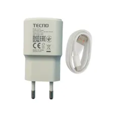 Tecno XCU32 Charger Adapter with Type-C Cable