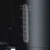 Close-up of Braun Breakfast1 KF1100 Coffee Maker water reservoir gauge showing dual cup measurement markings.