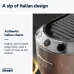 DeLonghi EC885 Dedica Arte espresso machine with elegant beige finish and stylish Italian-inspired design