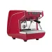 Nuova Simonelli Appia Life espresso machine in red with professional controls and steam wand