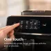 Touchscreen view of Philips EP2220/10 2200 Series Coffee Machine with one-touch espresso brewing interface.