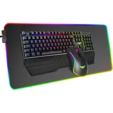 Havit KB511L RGB Wired Mechanical Gaming Keyboard, Mouse & Mouse Pad 3-in-1 Combo