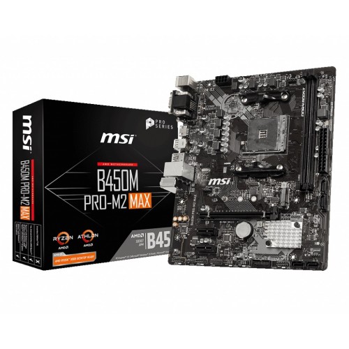 MSI B450M PRO-M2 MAX AMD AM4 Gaming Motherboard