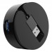 Orico LHA-U3-BK 4 Port USB 3.0 Windable HUB Black