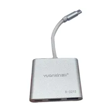 Yuanxin X-3215 Type-C Male to HDMI USB PD Female Converter