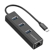 Type-C hub HB23 Easy view HDMI + USB3.0 + USB2.0 + RJ45 + PD