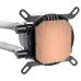 Bottom view of Antec LUNA 360 ARGB AIO Liquid CPU Cooler pump block with copper base plate.