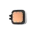 DeepCool LD240 WH CPU cooler's white water block, featuring a copper baseplate and mounting screws.