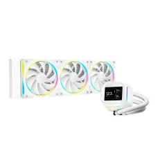 Deepcool LM360 WH ARGB 360mm Liquid CPU Cooler With Display