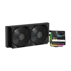 Ocypus Sigma L24 PRO BK 240mm AIO Liquid CPU Cooler With Display