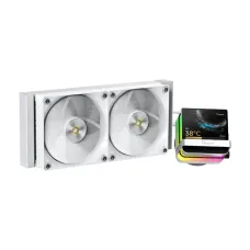 Ocypus Sigma L24 PRO WH 240mm AIO Liquid CPU Cooler With Display