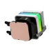 Ocy­pus Sigma L24 Pro WH CPU liquid cooler with pump block and radiator.