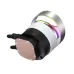 Ocypus Sigma L36 WH CPU liquid cooler pump with copper base and RGB lighting.