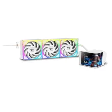 Thermaltake MAGCurve 360 Ultra ARGB Sync Snow Edition 360mm AIO Liquid CPU Cooler With Display