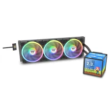 Thermaltake MINECUBE 360 Ultra ARGB Sync 360mm AIO Liquid CPU Cooler With Display