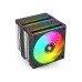 Value-Top Hydros-X240 CPU cooler featuring a large RGB fan and multiple copper heat pipes.