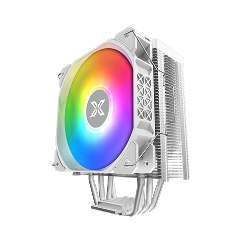 XIGMATEK Duke Black PC Case 4pcs Pre-installed RGB Fan Front