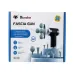 Blueidea BLD-780 Five Headed Massage Gun retail box showing device image and feature highlights