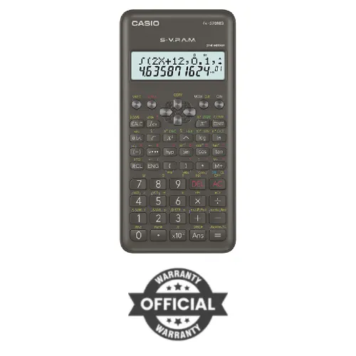 Casio FX-570MS-2 2nd Edition Non Programmable Scientific Calculator