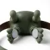 Top view of FH-670 Neck and Shoulder Massager with labeled dimensions showing compact size and rounded ergonomic design