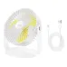 Hoco F14 Multi functional Wired Desktop Table Fan With Night Light