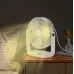 Hoco F14 Multi functional Wired Desktop Table Fan With Night Light