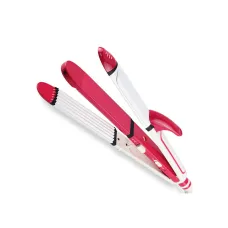 Kemei KM-1291 3-in-1 Hair Straightener