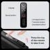 Top-down instructional view of the Ulanzi FM01 Fog Machine remote, showing labeled buttons and removal guidance.