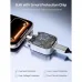 Close-up view of X01 Type-C Charging Protector with exposed smart chip and safety protection features.