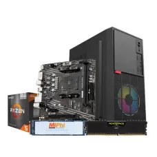 AMD Ryzen 5 5600G Budget Desktop PC