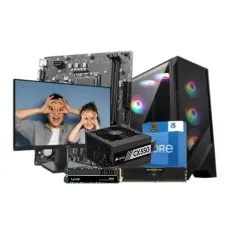 Intel 13th Gen Core i5 13400 Budget Desktop PC with Monitor