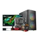 AMD Ryzen 5 5600G Custom Desktop PC with Monitor