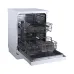 Open view of Sharp QW-MB612-SS2 Dishwasher interior with two racks and utensil holder for efficient dish arrangement.
