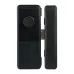 Back view of the SmartX SX-CP92 glass door smart lock's interior unit, showing the locking mechanism and battery cover.