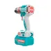 Side view of TOTAL TIDLI426981 Drill Machine showing 42V MAX label, brushless motor, and 2.0Ah Li-ion battery pack.