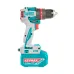 Close-up of TOTAL TIDLI426981 Drill Machine showing torque ring, brushless label, and 42V MAX battery pack.