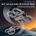 S11 Mini Neo Drone promotional graphic highlighting 360° roll stunt and multi-directional flight control
