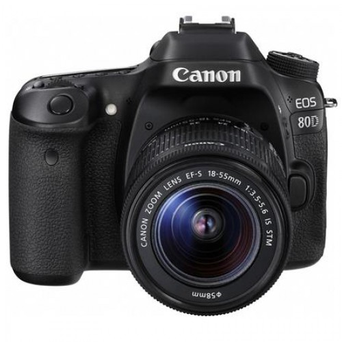 Canon EOS 80D DSLR with 18-55mm Lens Camera