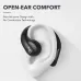 Side view of an Anker Soundcore AeroFit Pro earbud worn on an ear.