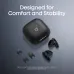 Anker SoundCore Liberty Buds angled view emphasizing ergonomic design for comfort and stability