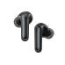Side profile of the Anker Soundcore P41i earbuds showcasing their sleek black design and ergonomic shape for comfortable wear.